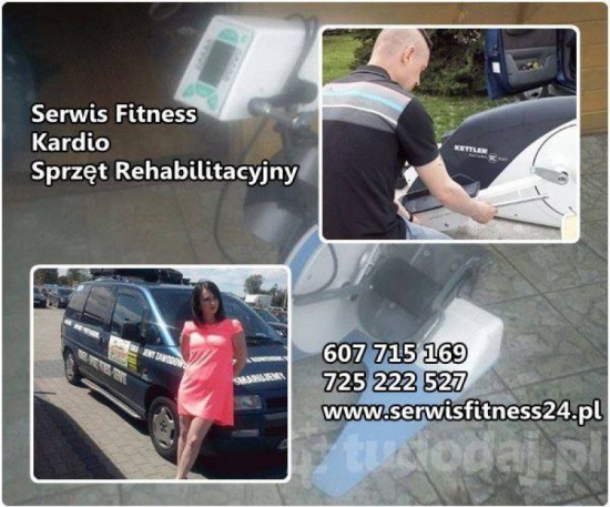 Naprawa sprzętu kardio - fitness - rehabilitacyjnego KAŻDY MODEL SPRZĘTU LUB URZĄDZENIA